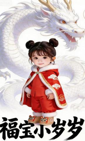 短剧《福宝小岁岁》海报