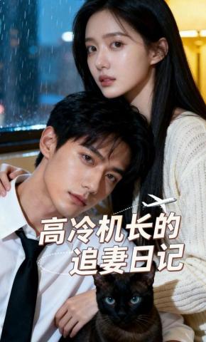 短剧《高冷机长的追妻日记》海报