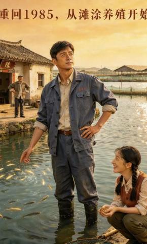 短剧《重回1985，从滩涂养殖开始》海报