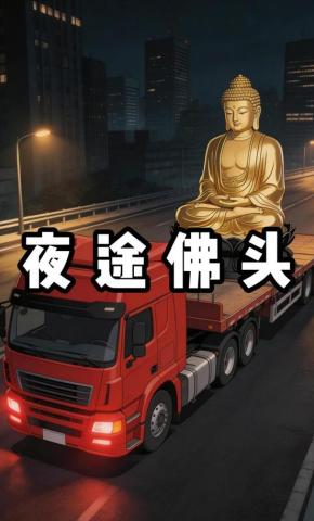 短剧《夜途佛头》海报