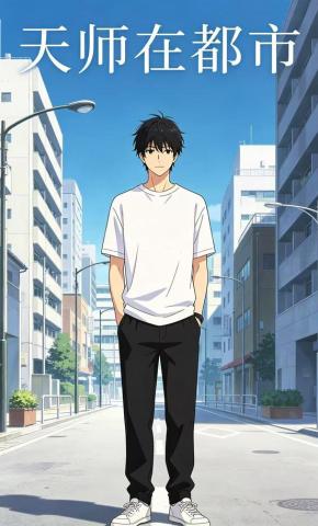 短剧《天师在都市》海报