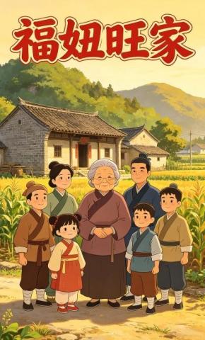 短剧《福妞旺家》海报