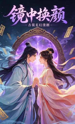 短剧《镜中换颜》海报