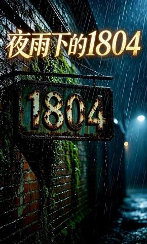 短剧《夜雨下的1804》海报