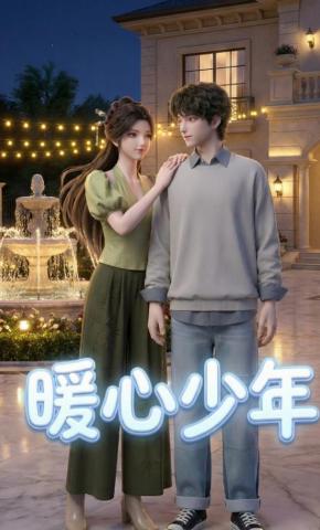 短剧《暖心少年》海报