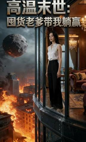 短剧《高温末世：囤货老爹带我躺赢》海报
