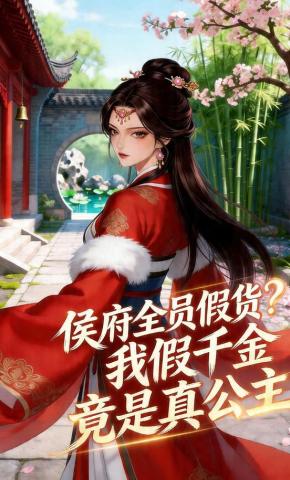 短剧《侯府全员假货？我假千金竟是真公主》海报