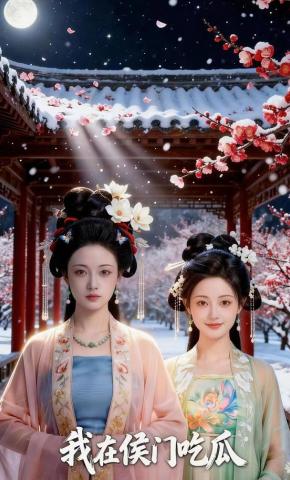 短剧《我在侯门吃瓜》海报