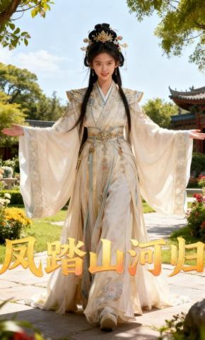 短剧《凤踏山河归》海报