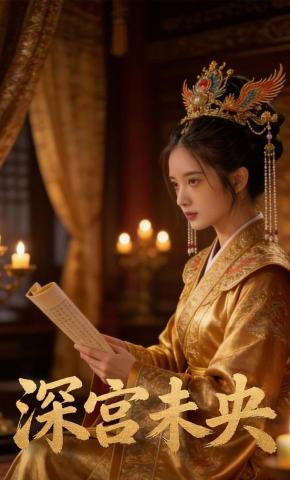 短剧《深宫未央》海报