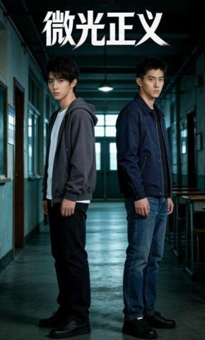 短剧《微光正义》海报