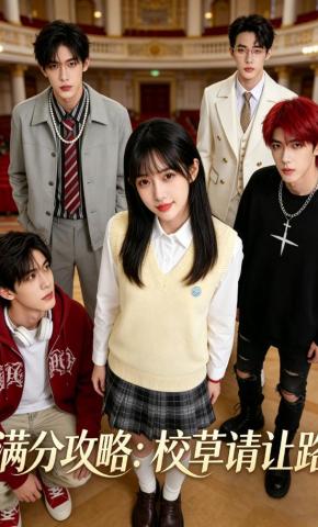 短剧《满分攻略：校草请让路》海报