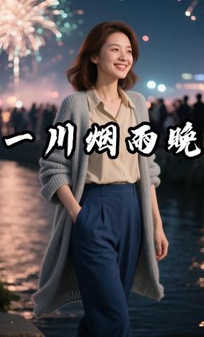 短剧《一川烟雨晚》海报