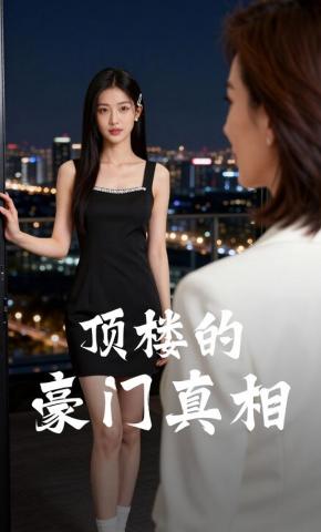 短剧《顶楼的豪门真相》海报