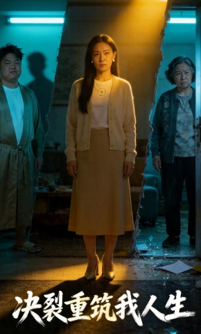 短剧《决裂重筑我人生》海报