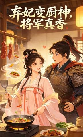 短剧《弃妃变厨神，将军真香》海报