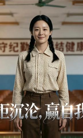短剧《拒沉沦，赢自我》海报