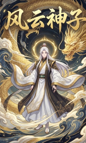 短剧《风云神子》海报