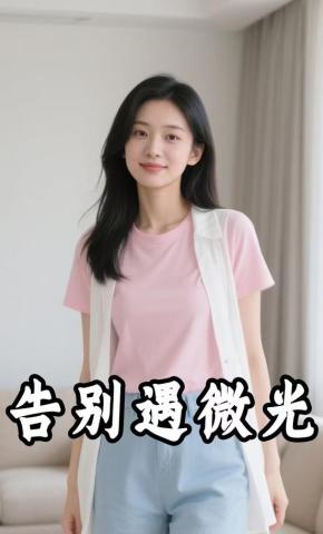 短剧《告别遇微光》海报