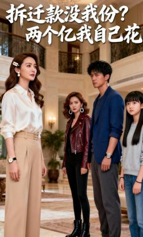 短剧《拆迁款没我份?两个亿我自己花》海报