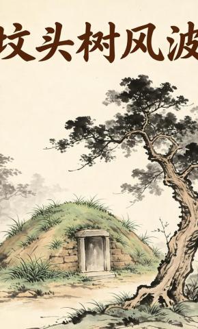 短剧《坟头树风波》海报