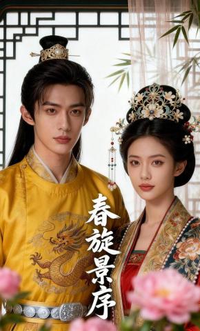 短剧《春旋景序》海报