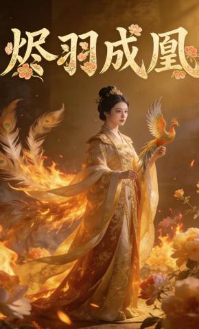 短剧《烬羽成凰》海报