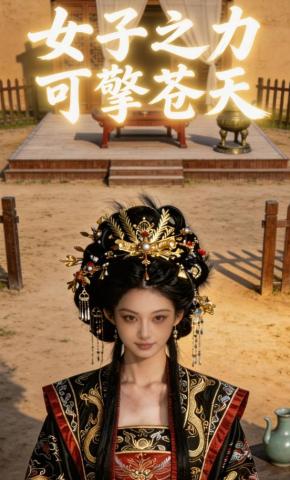 短剧《女子之力，可擎苍天》海报