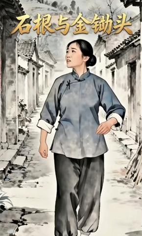 短剧《石根与金锄头》海报