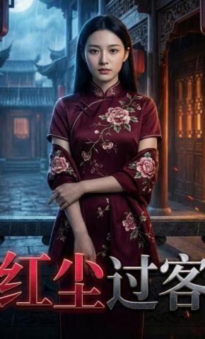短剧《红尘过客》海报