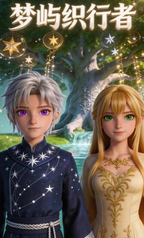 短剧《梦屿织行者》海报