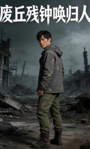 短剧《废丘残钟唤归人》海报
