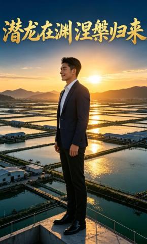 短剧《潜龙在渊：涅槃归来》海报