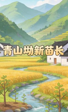 短剧《青山坳新苗长》海报