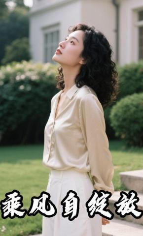 短剧《乘风自绽放》海报