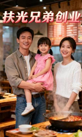 短剧《扶光兄弟创业》海报