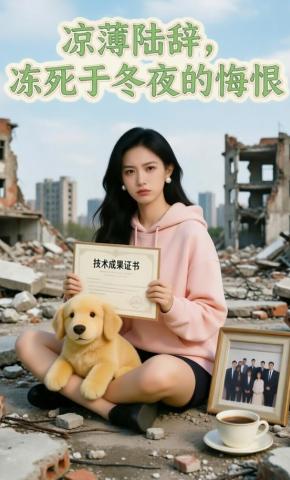 短剧《凉薄陆辞，冻死于冬夜的悔恨》海报