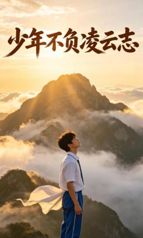 短剧《少年不负凌云志》海报