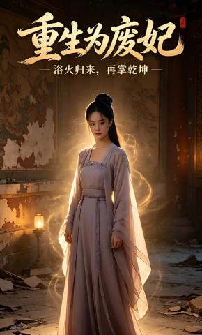 短剧《重生为废妃》海报