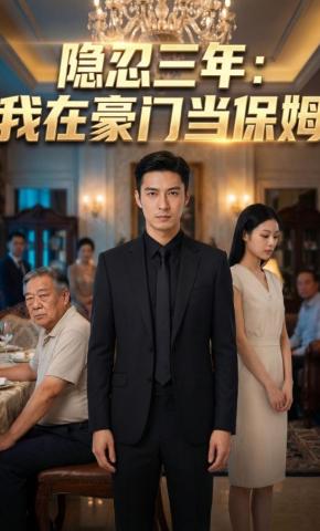 短剧《隐忍三年:我在豪门当保姆》海报