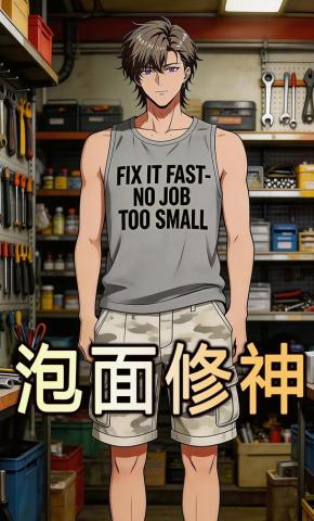 短剧《泡面修神》海报