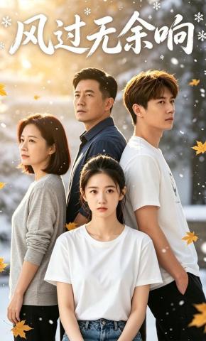 短剧《风过无余响》海报
