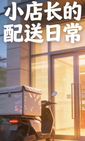 短剧《小店长的配送日常》海报