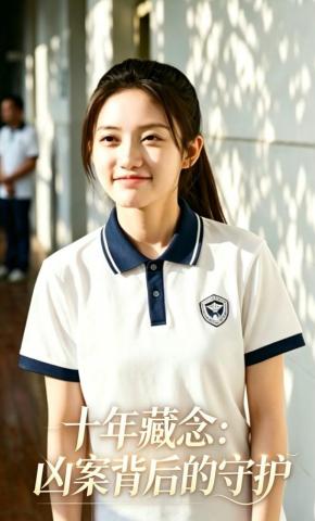 短剧《十年藏念：凶案背后的守护》海报