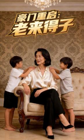 短剧《豪门重启：老来得子》海报