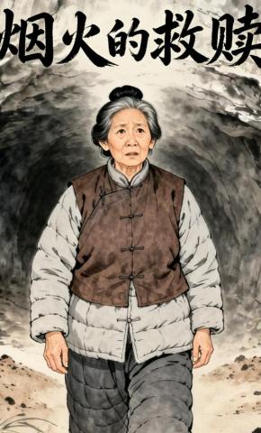 短剧《烟火的救赎》海报