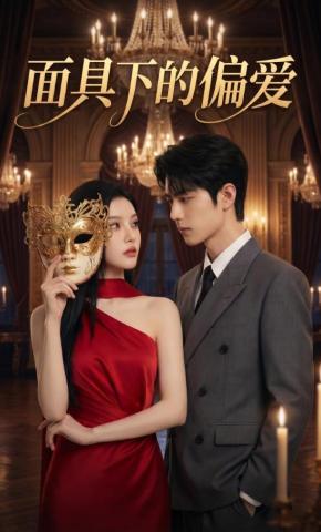 短剧《面具下的偏爱》海报