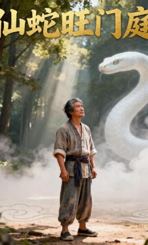 短剧《仙蛇旺门庭》海报