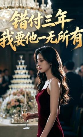 短剧《错付三年：我要他一无所有》海报