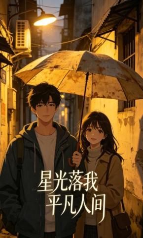 短剧《星光落我平凡人间》海报